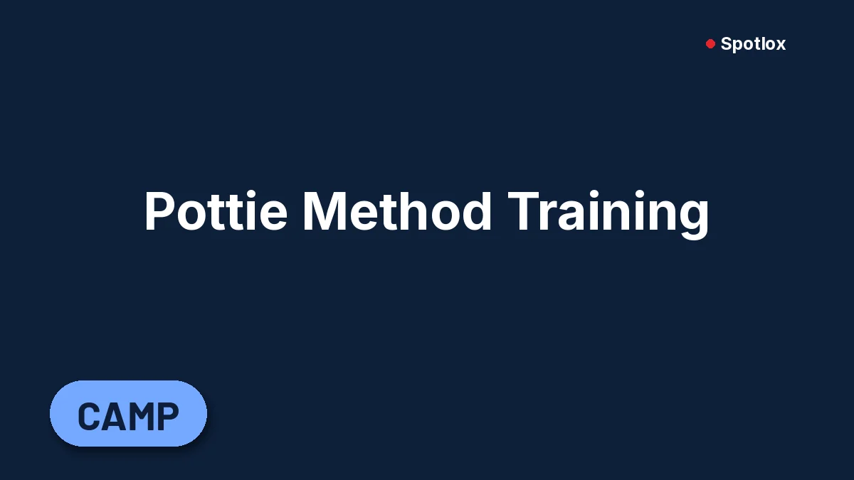 Pottie Method Training card image for Pottie Method Christmas Development Camp (Camp / PA day, Bedford)